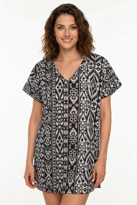 Top cu bretele subtiri, Arancia, Negru, One Size