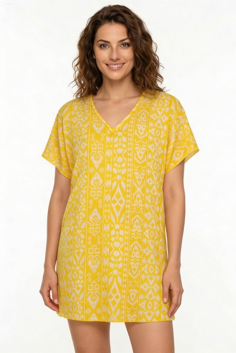 Top cu bretele subtiri, Arancia, Galben, One Size