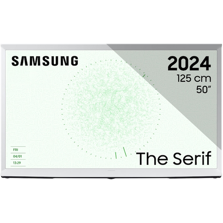 Телевизор Samsung QE50LS01DAUXXH, 50" (109 см), The Serif, 4K UHD, Smart TV
