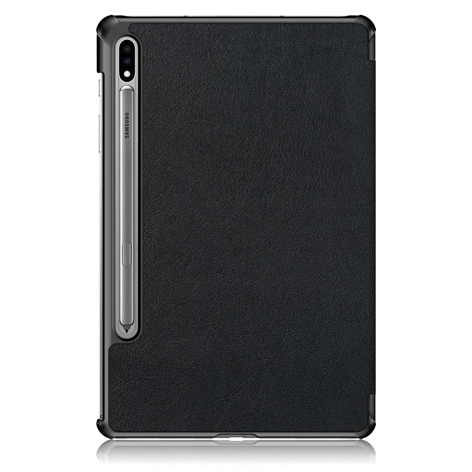 Husa de protectie premium Natty Pell, Compatibila cu Samsung Galaxy TAB S7 (SM-T870/SM-T875) - Neagra