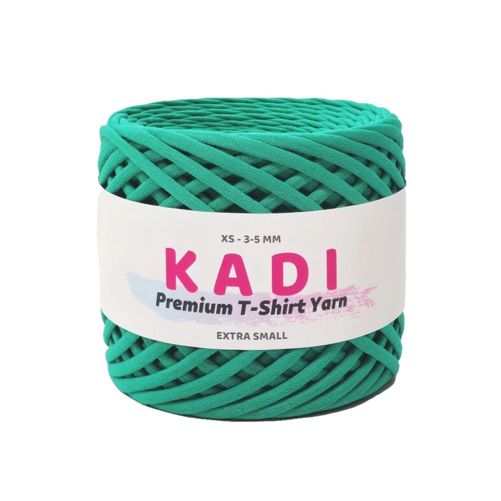 Textil fonal horgoláshoz, KaDi Premium Extra kicsi, 3-5 mm, 110 m, Benetton szín