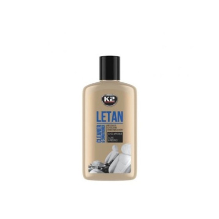 Solutie intretinere si curatare pielea auto, K2 Letan 250ml