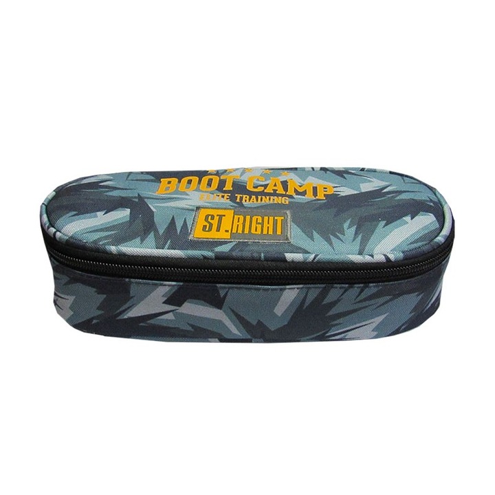 Tolltáska 1 rekeszes, 1 hosszabbítós, ovális, Majewski, Boot Camp 2024 Collection, PC-01, 20,5x9,5x5 cm