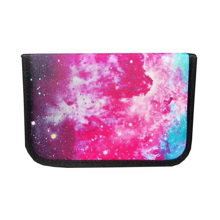 Penar neechipat 1 fermoar 2 extensii Majewski, Colectia Nebula 2024, PC-03, 21x14x3.5 cm