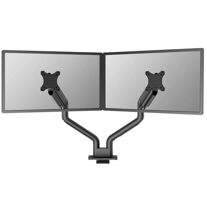 2 monitor támogatása Neomounts DS70S-950WH1, 17"-35", 18 kg, VESA 75x75, 100x100 fekete