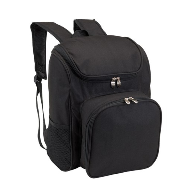 WESER Външна раница за пикник за 2 души, напълно оборудвана, 27 x 14 x 37 cm