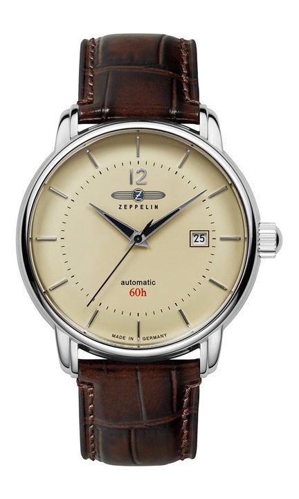 Ceas barbatesc Zeppelin 8160-5, Automatic, 41mm, 5ATM