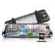 Camera Auto Tip Oglinda Techstar® B30, Dubla, LCD 10" Inch Touch Screen, 2K, 1440P + 1080P, H265, Night Vision, Camera Marsarier