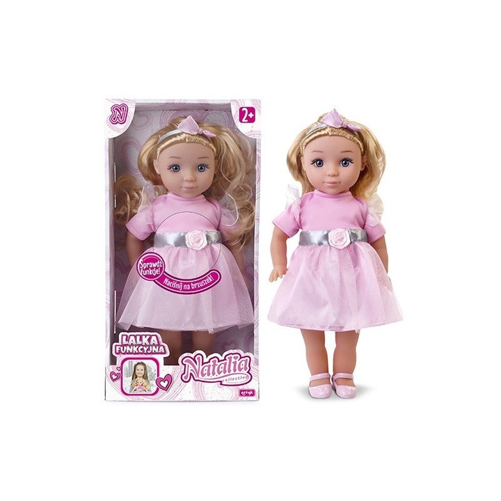 Natalia baba, Artyk interaktív, beszél, lehunyja a szemét, 36 cm