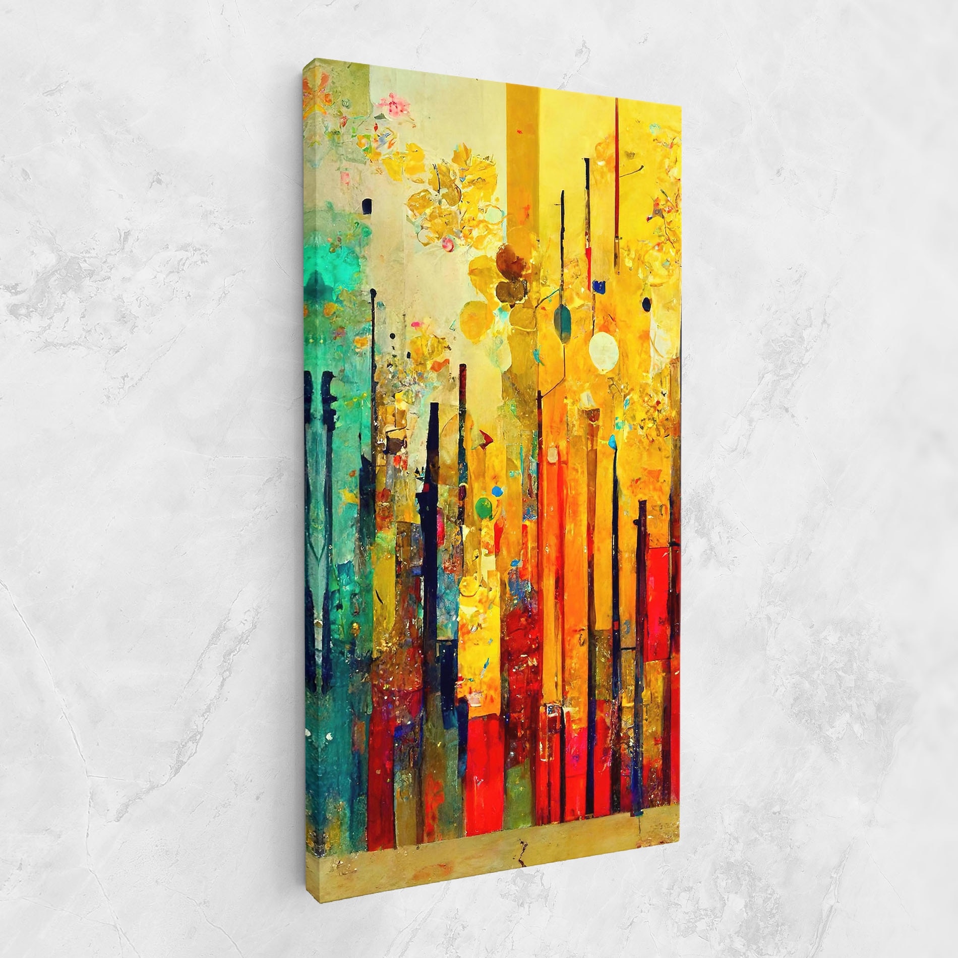 oleverfschlderj handgemaakte handgeschlderde kunst aan de muur