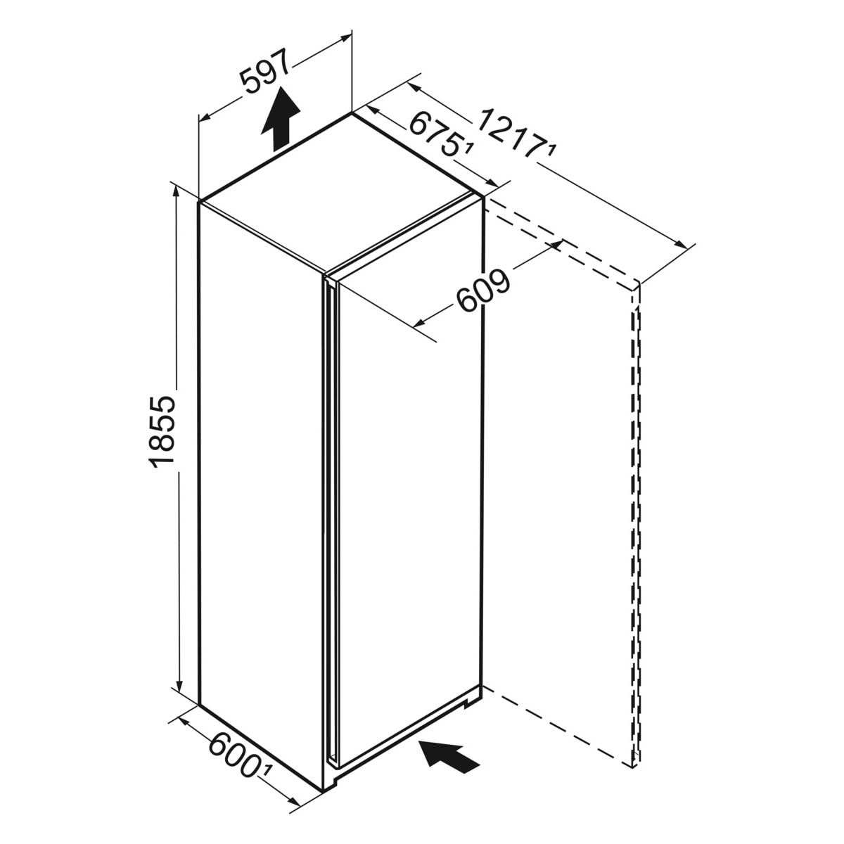 Frigider cu o usa Liebherr RBsfc 5220 Plus, BioFresh, 60 cm, 382 l, Sertar Meat & Dairy, SuperCool, Clasa C, SteelFinish