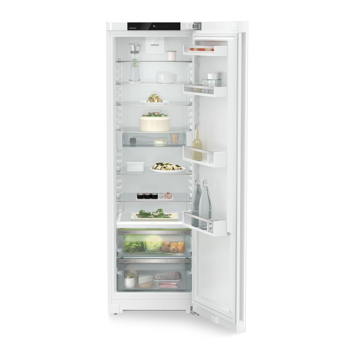 Frigider cu o usa Liebherr RBc 5220 Plus, BioFresh, 330 l, 185.5 cm, Clasa C, Alb