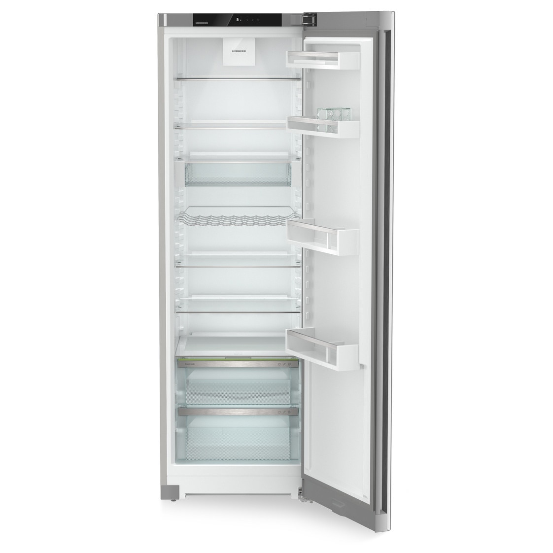 Frigider cu o usa Liebherr RDsfd 5220 Plus, 399 l, EasyFresh, Clasa D, 185.5 cm, Inox look