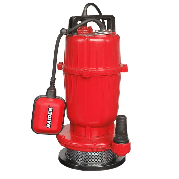 Pompa submersibila pentru apa murdara RD-CAWP52, 750 W, 1", 50 l / min, inaltime maxima de refulare 20 m, cablu 8 m, Raider Garden Tools 070159