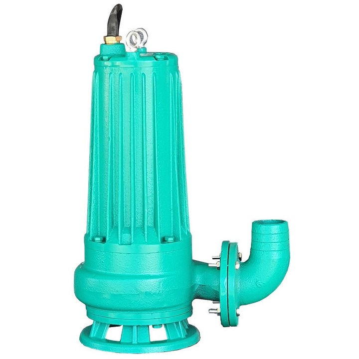 Pompa submersibila ProGARDEN TVXC30, 3 inch, 1500W/400V, debit maxim 710 L/min, diametru maxim impuritati 20 mm, apa murdara