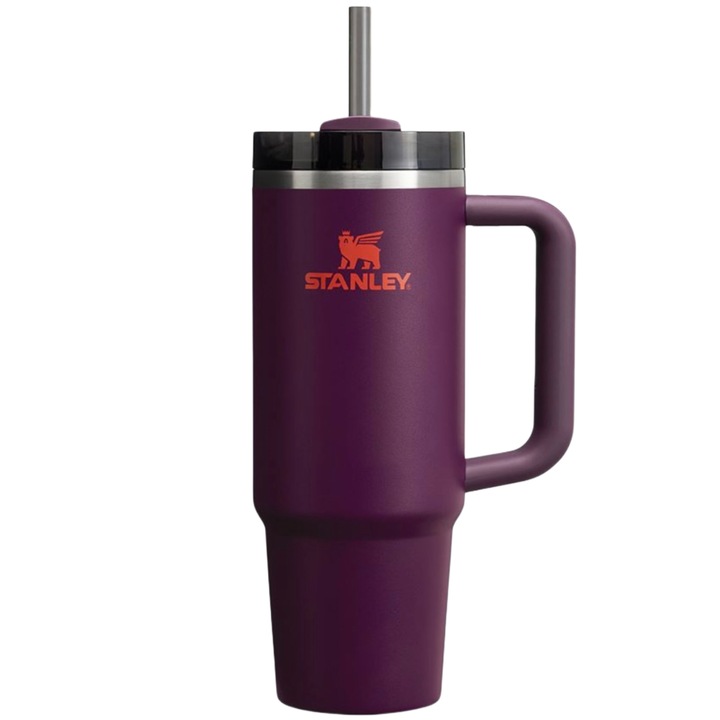 Термос чаша, чаша Stanley Quencher H2.0 Flowstate™, 1,2 литра, специално издание, слива, неръждаема стомана