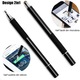Stylus Ergonomic pentru Tableta sau Telefon, Scris Grafic, Desene, Schite, Prezentari, Optim Solution, Negru