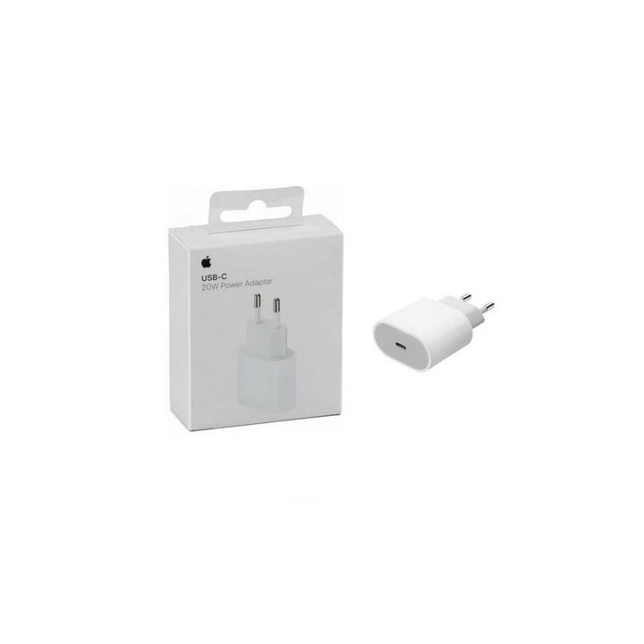 Alimentator / incarcator de retea Apple, USB Type C, 20 W