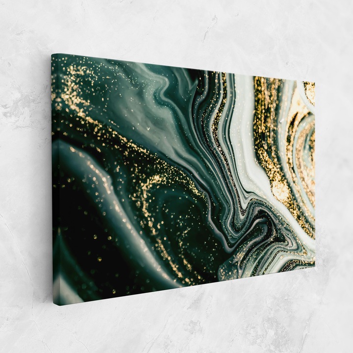 Tablou Canvas, 20x30 cm, Dormitor si Living, Abstracte, Marble, Abstract Shades