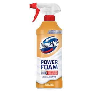 Spuma de curatare Spray, Domestos Power Foam, parfum de Lamaie, 435ml