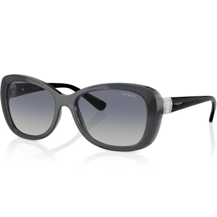 Ochelari de soare femei Femei Vogue VO2943SB 31324L, Negru, Fluture, 55 mm
