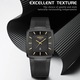 Мъжки часовник Nibosi Casual Elegant Analog Fashion Quartz Black