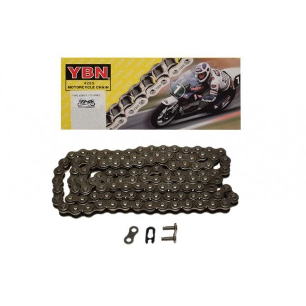 Lant transmisie moto/atv YBN S51 pas 428, 112 zale - eMAG.ro