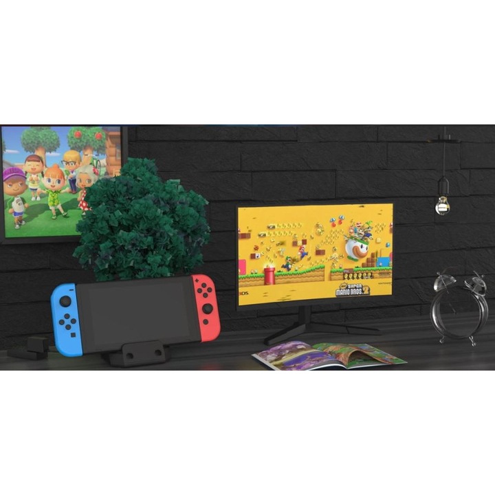 Dock TV portabil JYS NS201 cu 2 hub-uri pentru Nintendo Switch