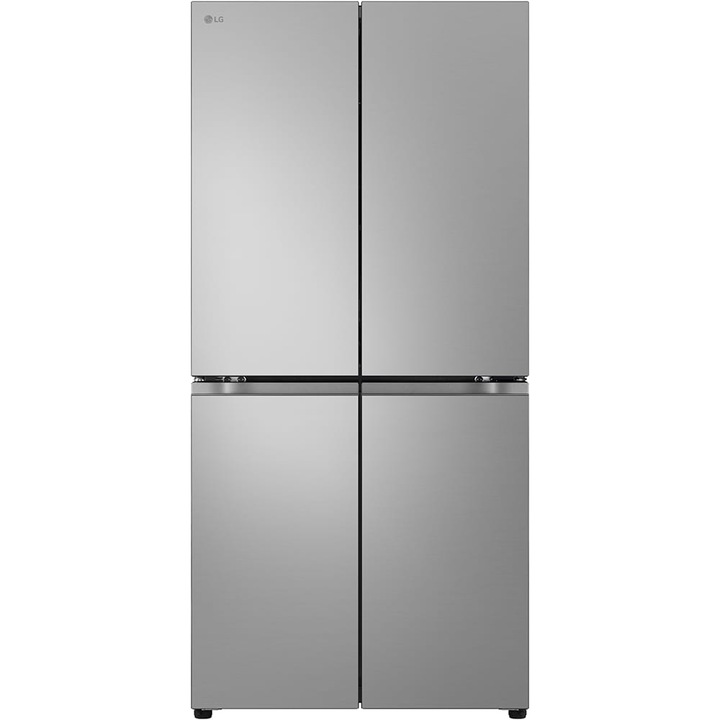 LG GMB860PYDE Side by side hűtőszekrény, 530 l, No Frost, Multi-Door, E energiaosztály, M 179 cm, Rozsdamentes acél