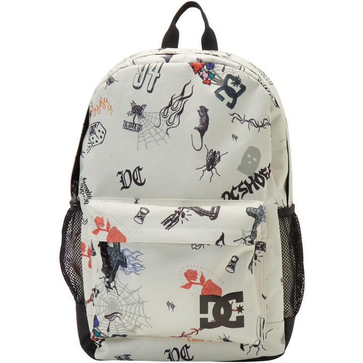 Rucsac unisex DC Shoes Backsider Seasonal 20l, Alb, Marime universala