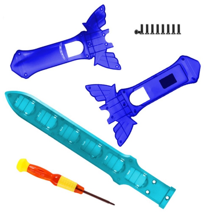 Комплект от 2 аксесоара Jys за Nintendo Switch, сини