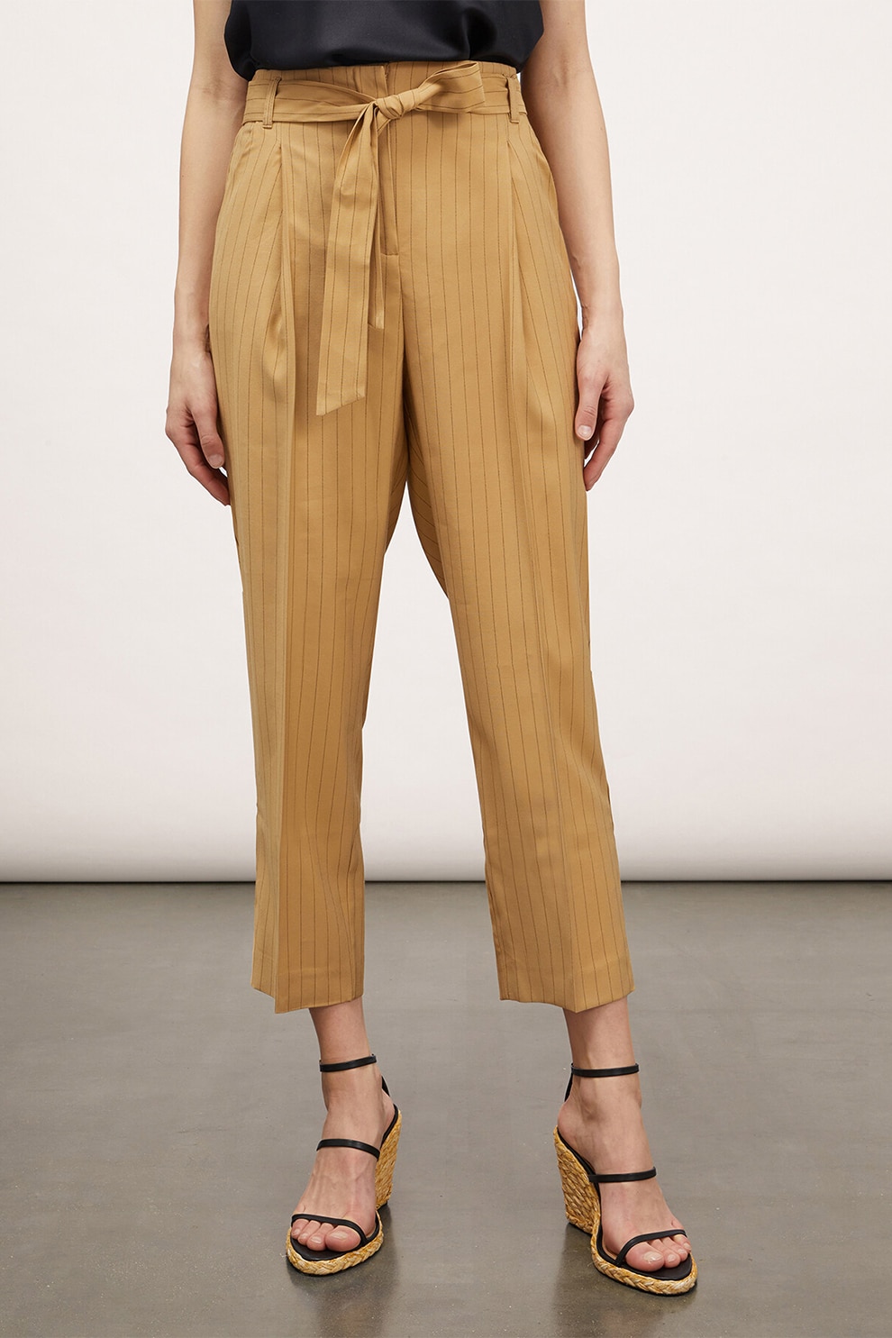 Motivi, Pantaloni capri conici, Galben mustar, S