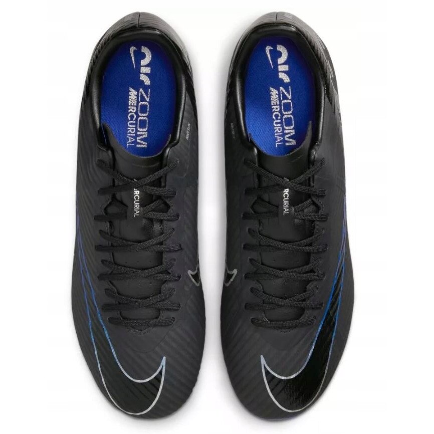 Ghete fotbal Nike Mercurial Vapor 15 Academy, sintetic, negru