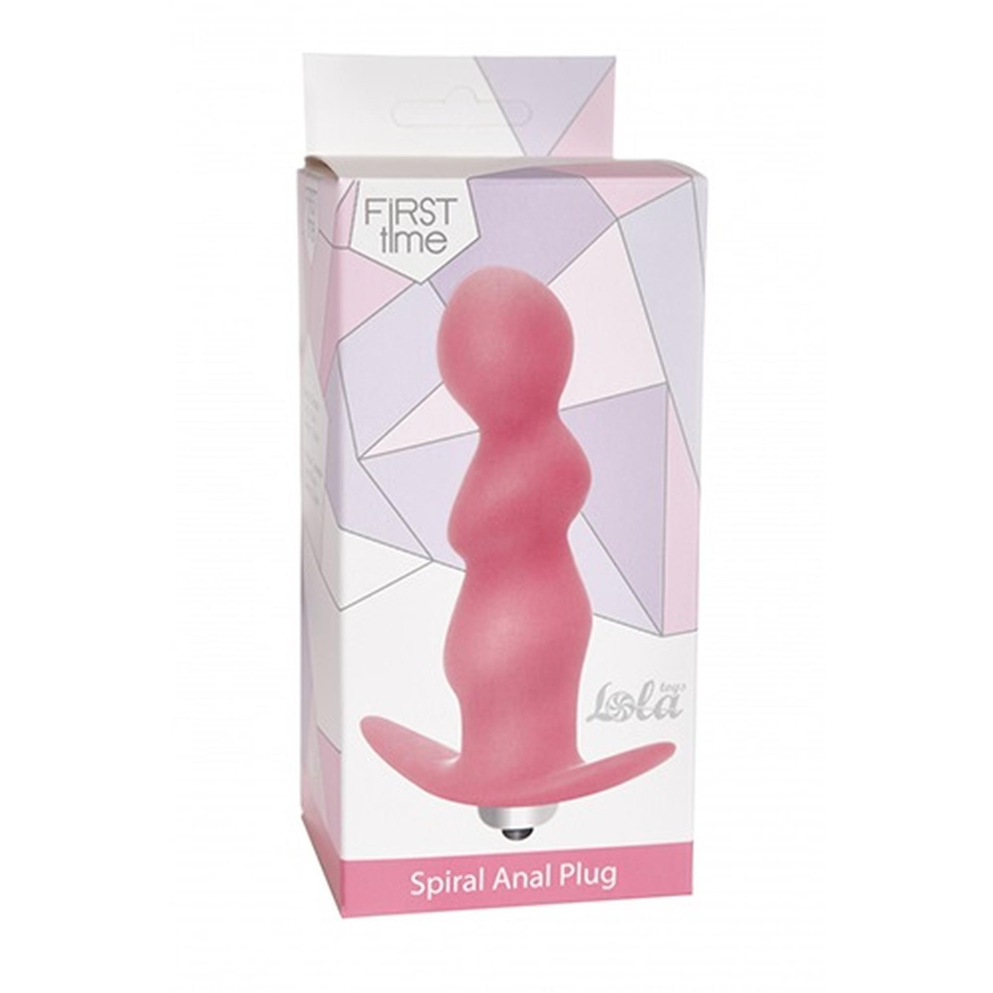 Vibrator anal, Lola Toys, 9.5x2.6cm, negru