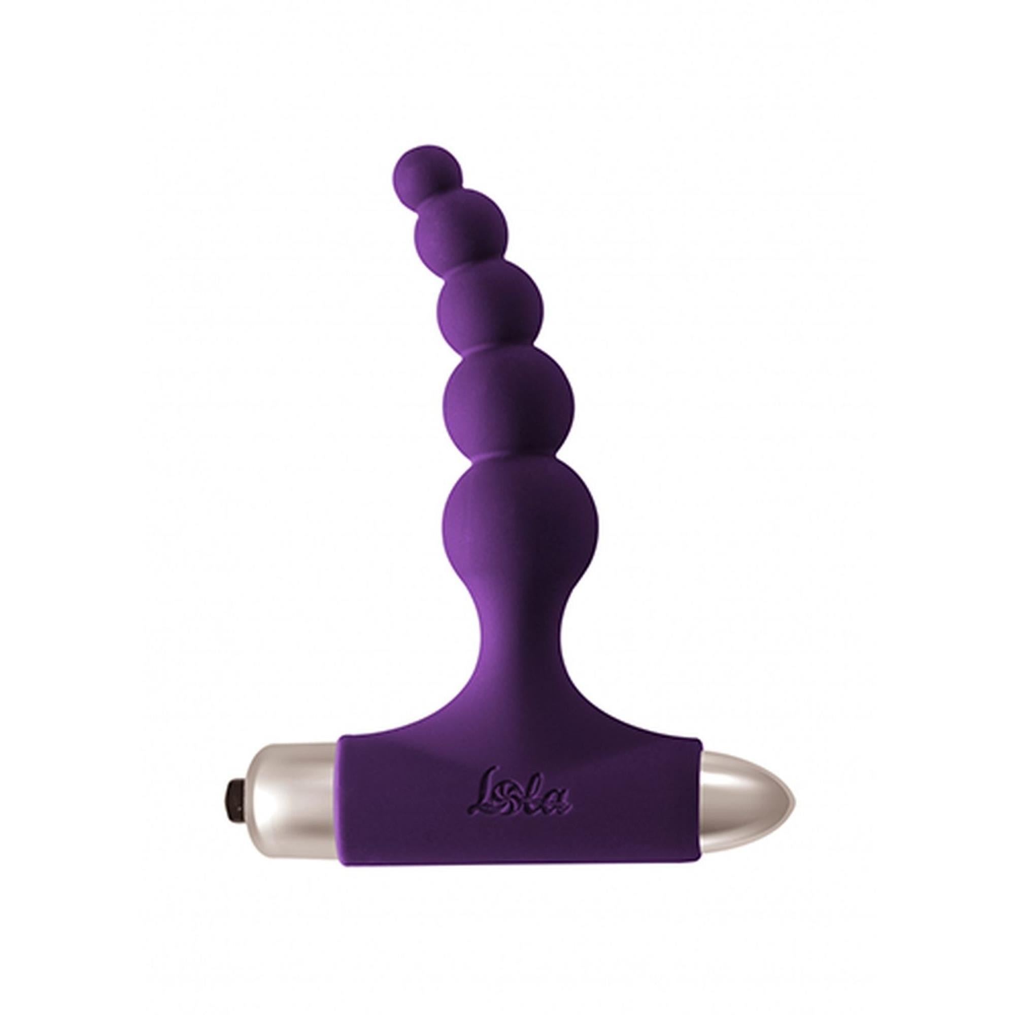 Vibrator anal Lola Toys Splendor New Edition, 10 moduri de vibratie,  silicon medical, 12.1x2.6cm