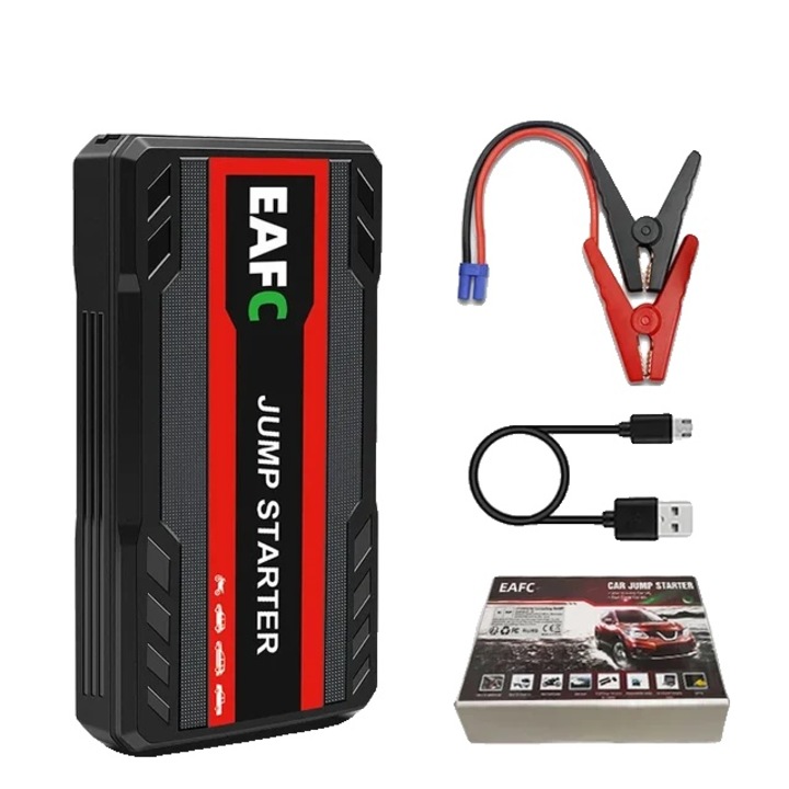 Redresor auto, pornire de urgenta, 600A varf curent, portabil, 12V