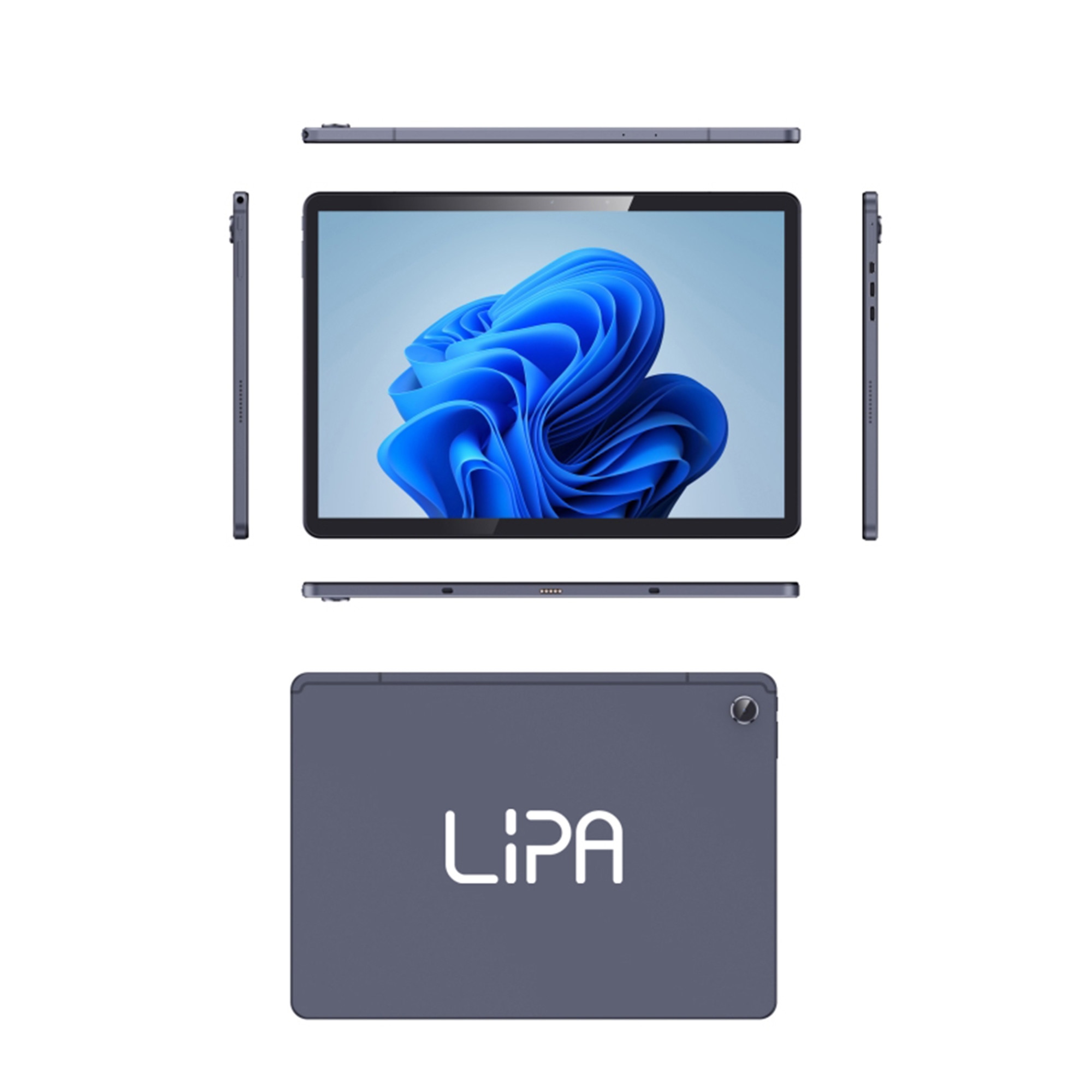Tableta Lipa Jumper V12, 12.2 inch, Intel N4100, 12GB RAM, 256GB stocare, Windows 11, Negru
