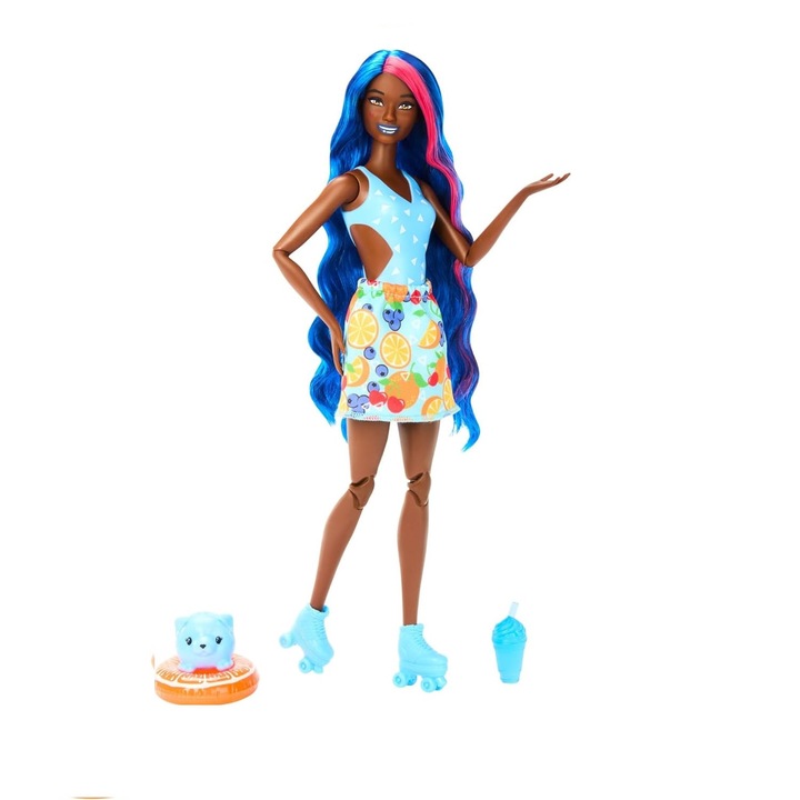 Papusa Barbie Pop Reveal - par albastru