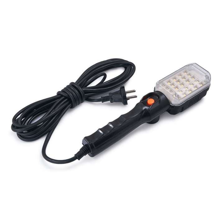 LED фенерче, LVT, за работилница 12W 230V, студено бяло (6500K), на 5m кабел