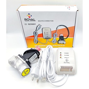 Detector cu electrovana gaz cu fir 3/4 roval