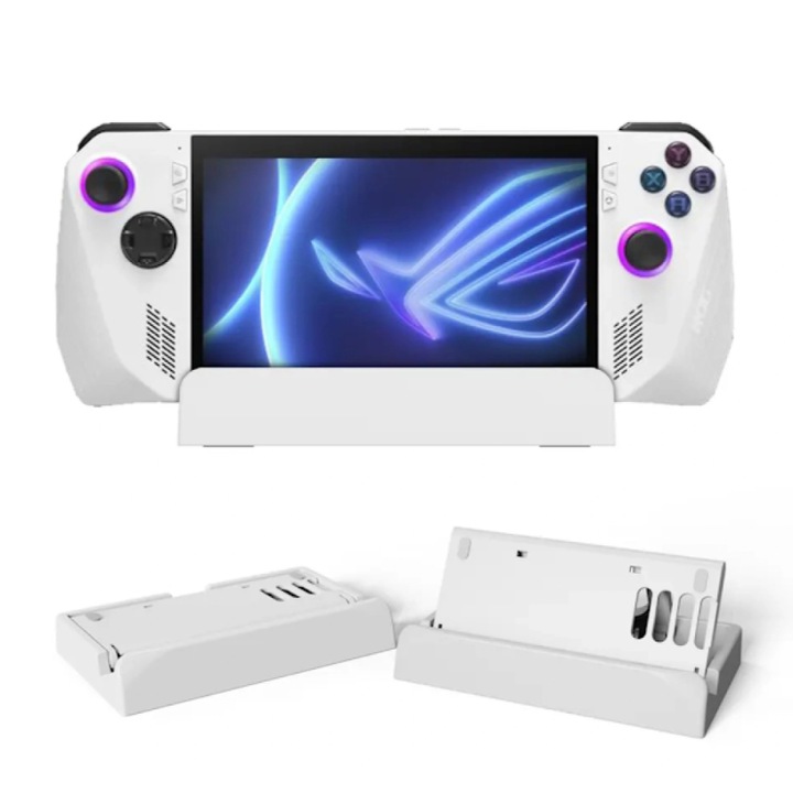 Suport ajustabil Jys JYS-RA001 pentru console, alb