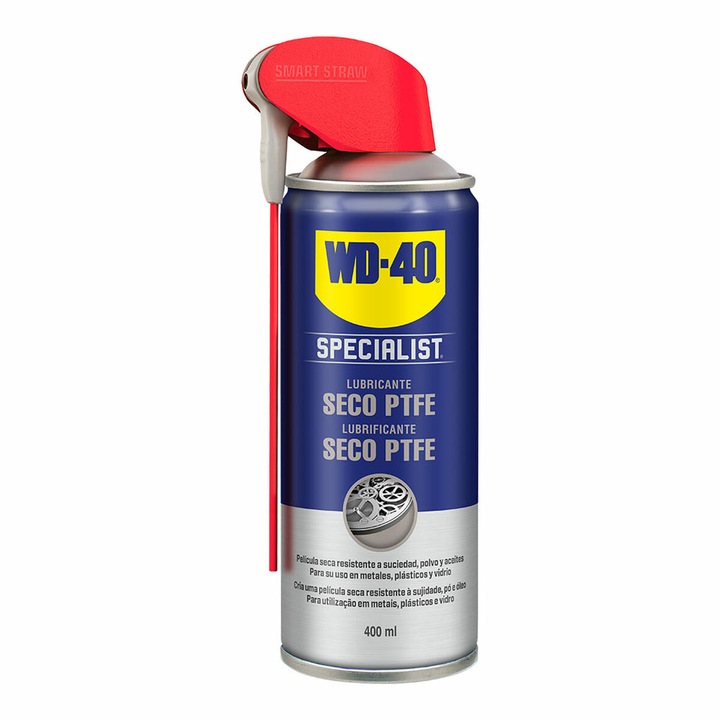 Solutie de lubrifiere WD-40 Specialist, uscat PTFE, 400 ml