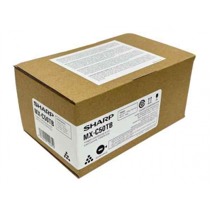 Sharp MX-C507F festékkazetta, fekete