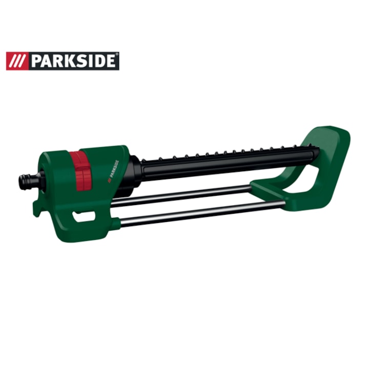 Aspersor rectangular ( oscilant) de gradina Parkside, irigare uniforma cu 16 duze de precizie