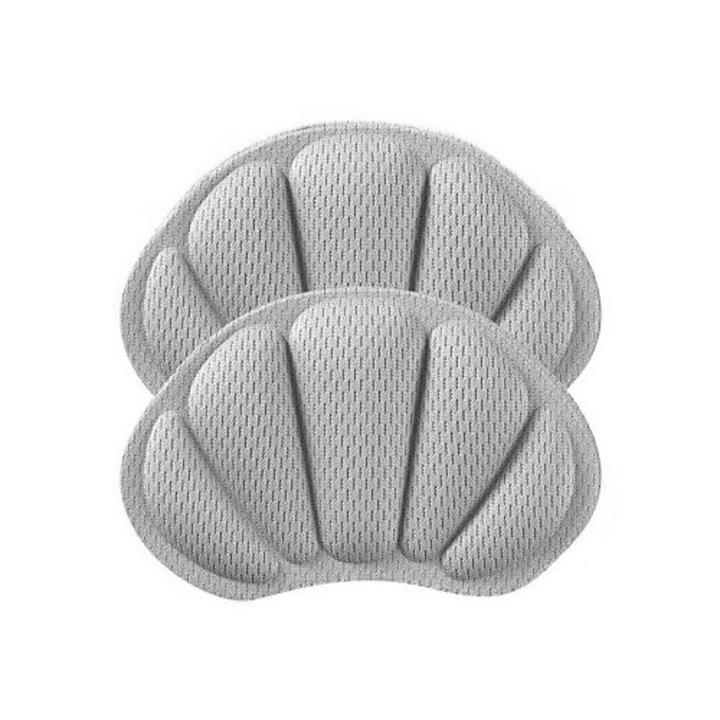 Set 2 bucati protectie calcai pentru pantofi, adidasi, branturi incaltaminte, Sarphia Store, marime universala, Gri