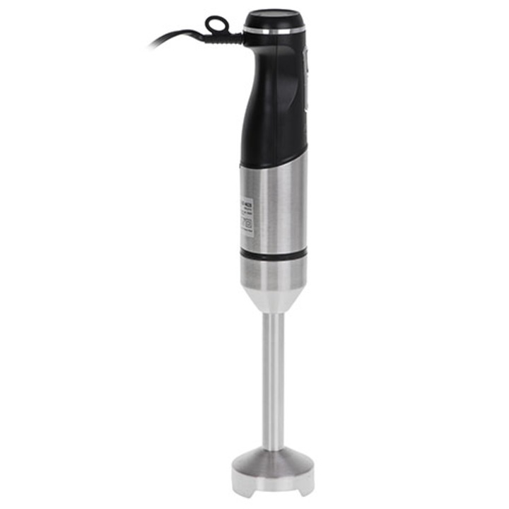 Blender ADLER, functie Turbo, zdrobire gheata, inox, negru-argintiu, 37.6x8.52cm