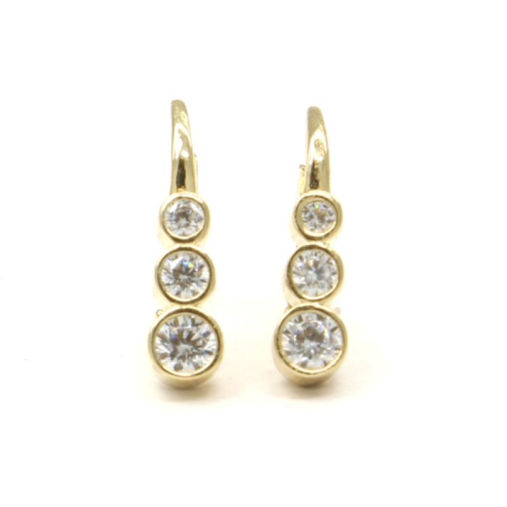 Cercei dama, MG, Aur, 2.50 g, Auriu