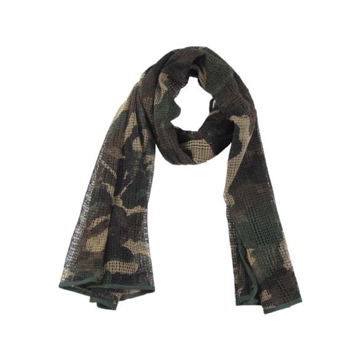 Esarfa sport pentru barbati, MFH, Bumbac, Camuflaj, 190x90cm