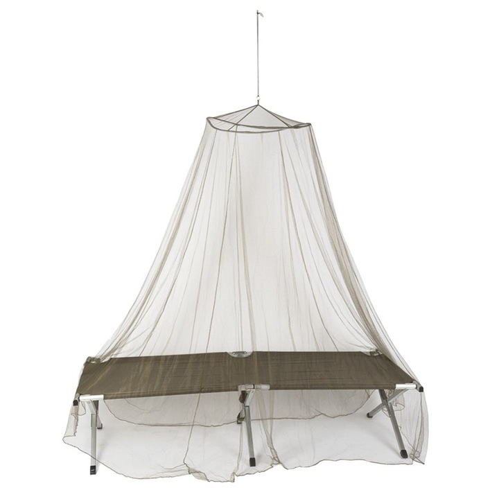 Plasa de tantari pentru camping, Mil-Tec, Poliester, Verde militar