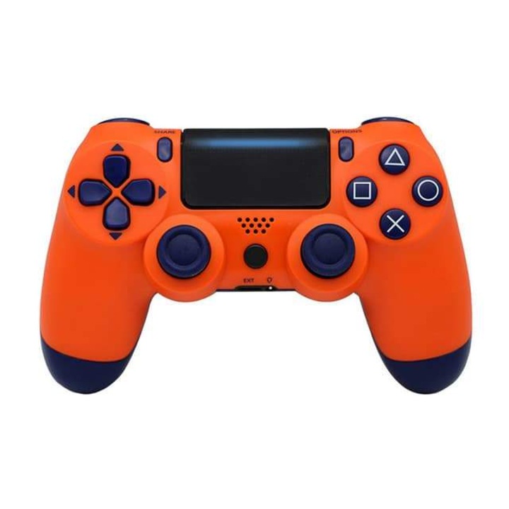 Controller Wireless pentru PS4, Dual Vibration, Six-Axis Motion Sensor, Portocaliu